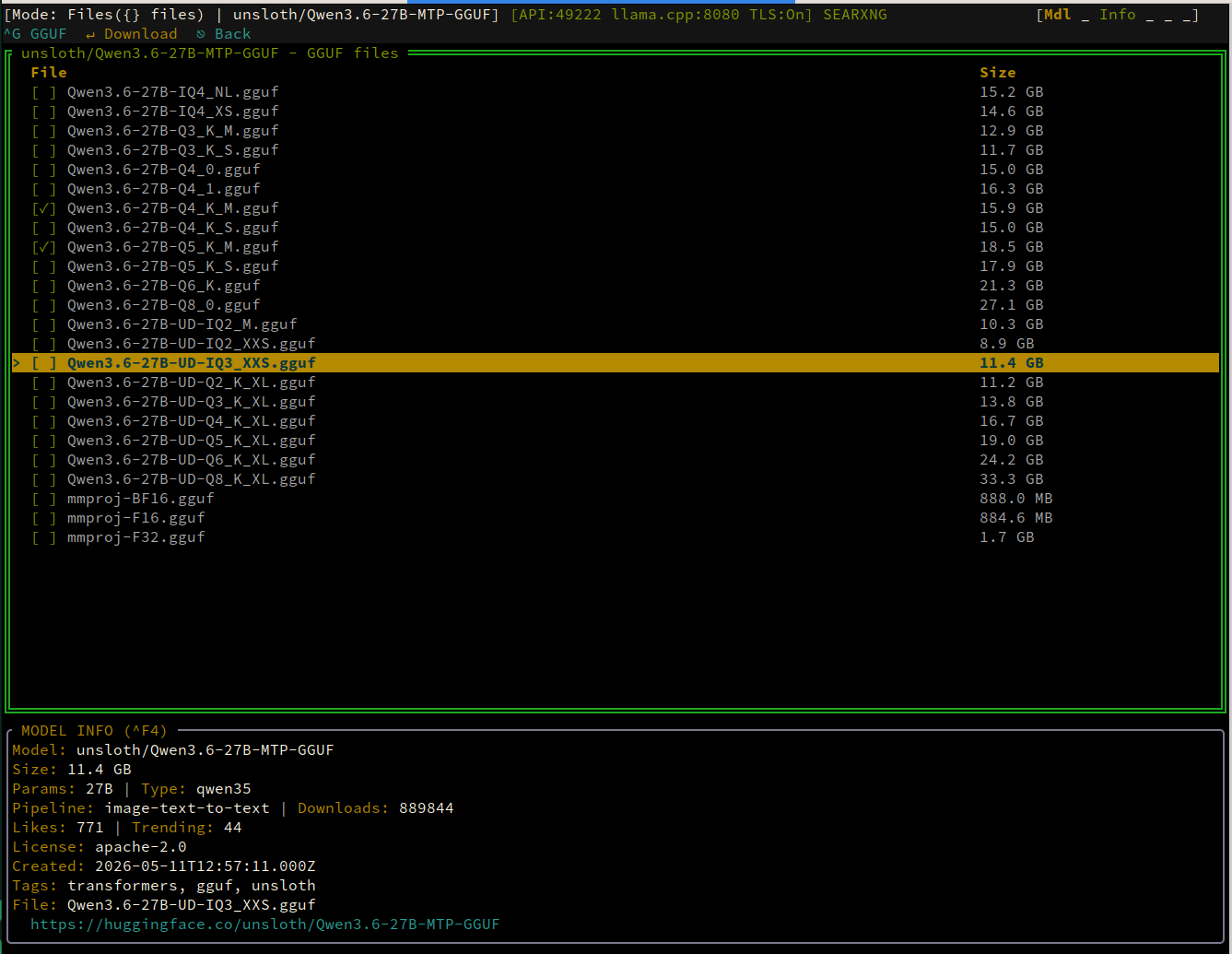 GGUF File Browser