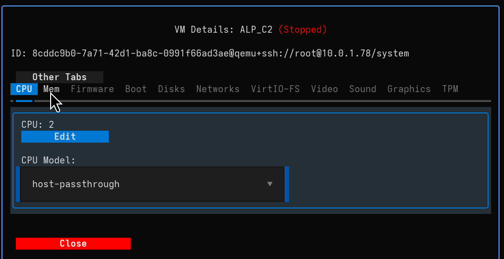 General Configuration