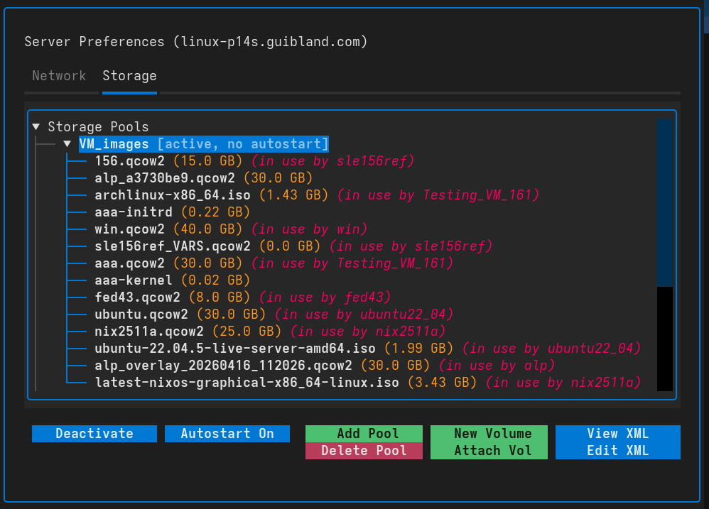 Storage Pool Management