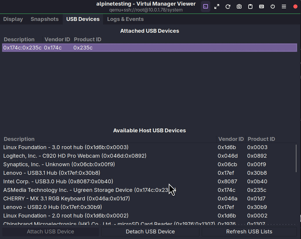 Remote Viewer Snapshots